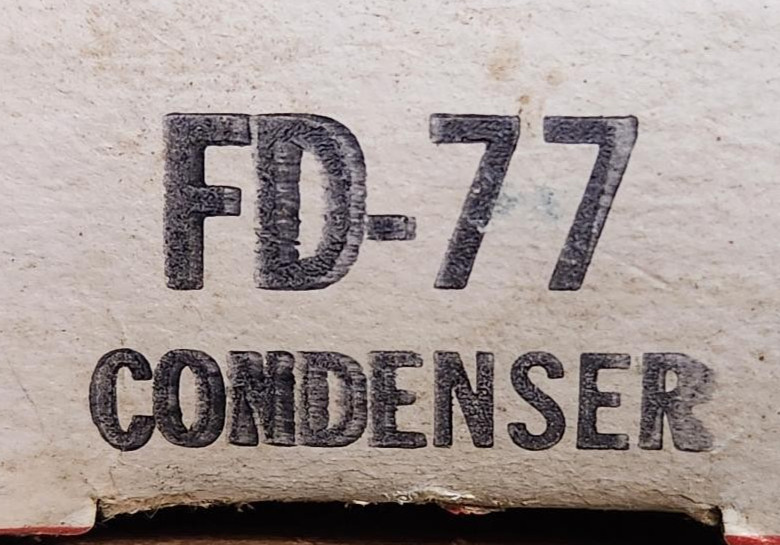 NOS STANDARD Ignition Condenser FD-77