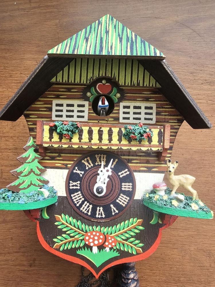 Kune??? German Cuckoo Wall Clock Needs Repair