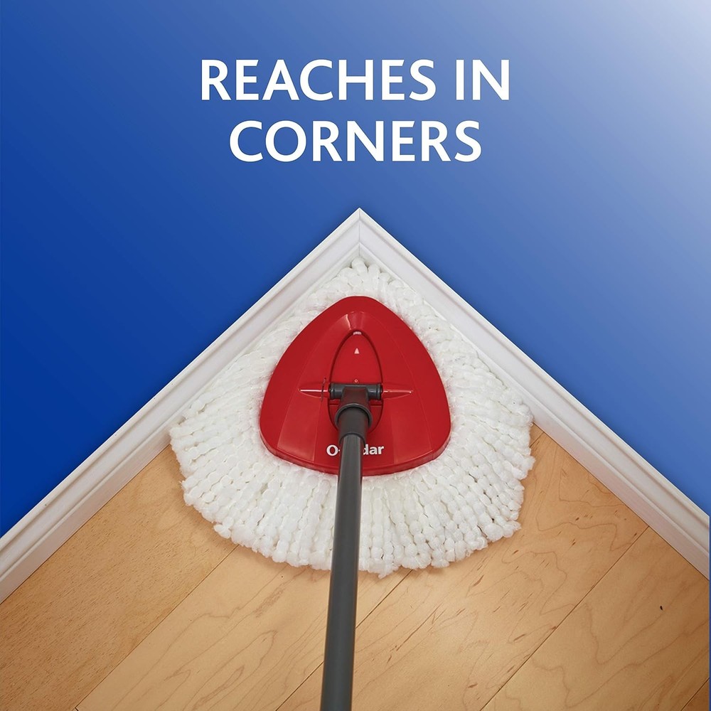 EasyWring Microfiber Spin Mop and Bucket Cleaning System