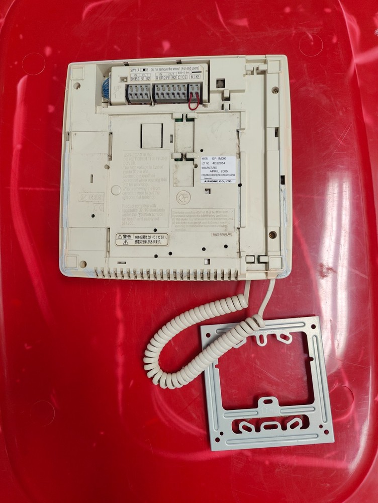 Aiphone GF-1MDK Video Tenant Station Intercom Working with Mount