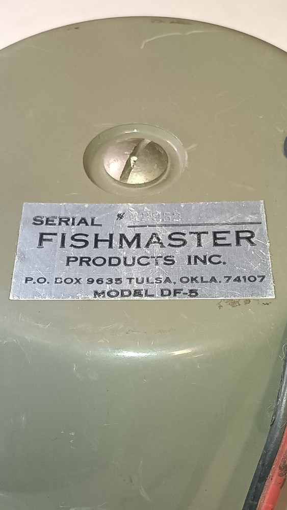 Depth-master Vintage Depth Reader/fish Finder Fish Master Products Inc