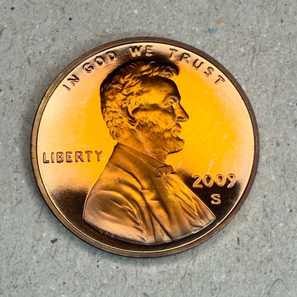 2009-S TONED Formative Years HIGH GRADE Proof Lincoln Cent