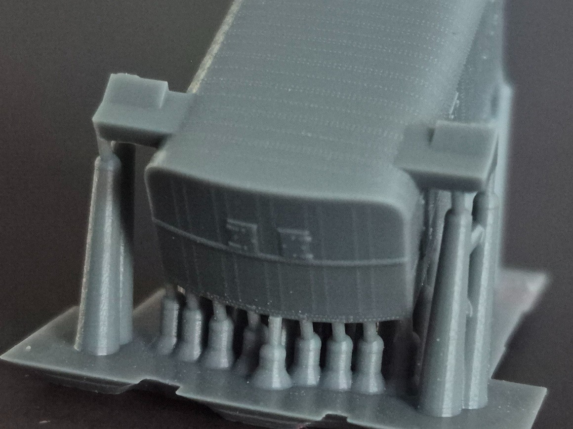 1/350 USS Lexington CV-2 and USS Saratoga CV-3 8"/55 cal. Turrets