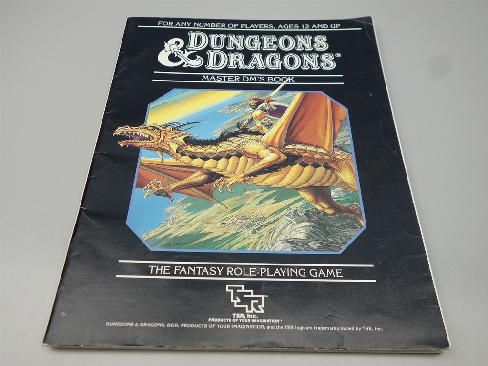 Dungeons & Dragons, D&D: Master DM's Book (Black Cover)