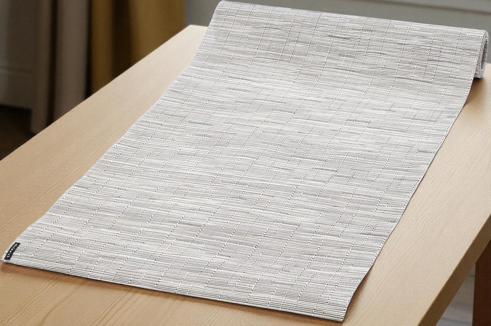 Chilewich Bamboo Table Runner in Grey