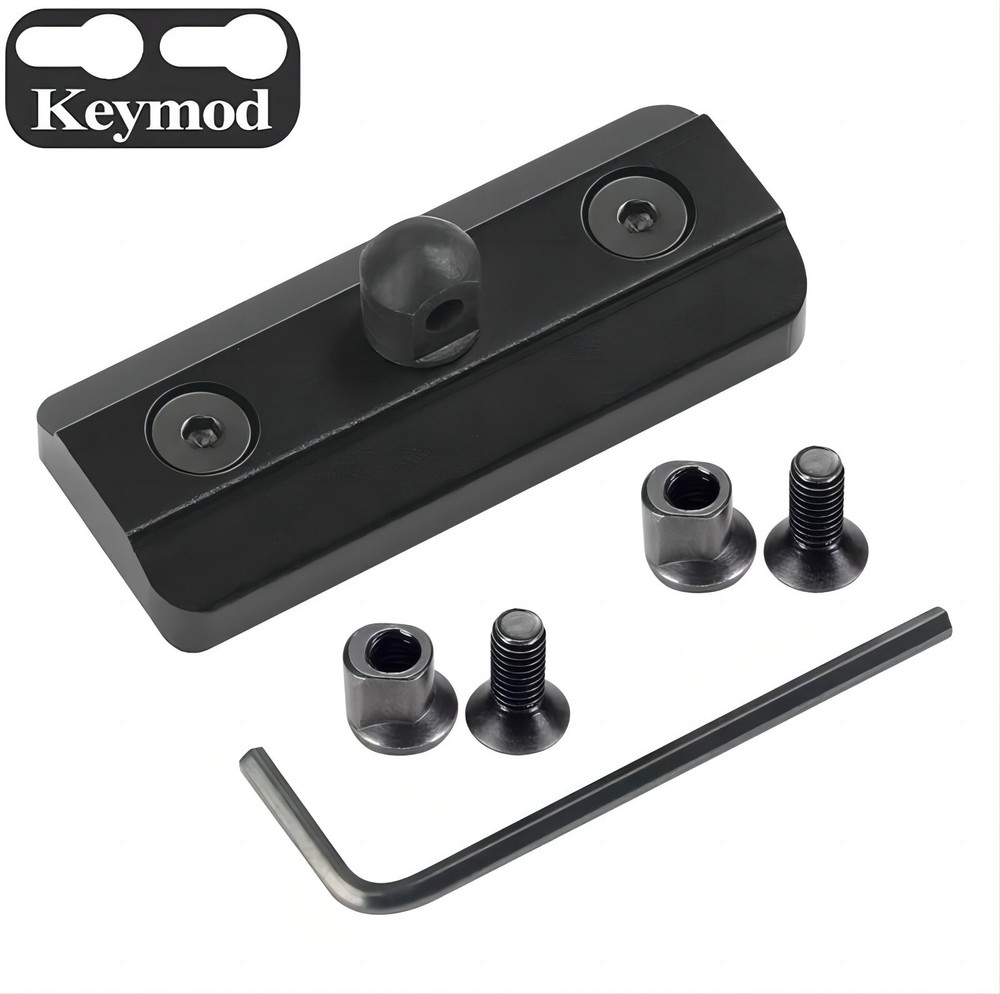 Keymod Bipod Mount Adapter For Keymod Rail System Adaptor Sling Swivel Tactical