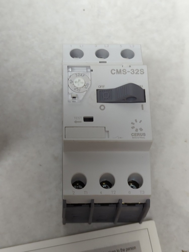 CERUS,CMS-32S,MANUAL MOTOR STARTER FOR CONTACTOR NEW