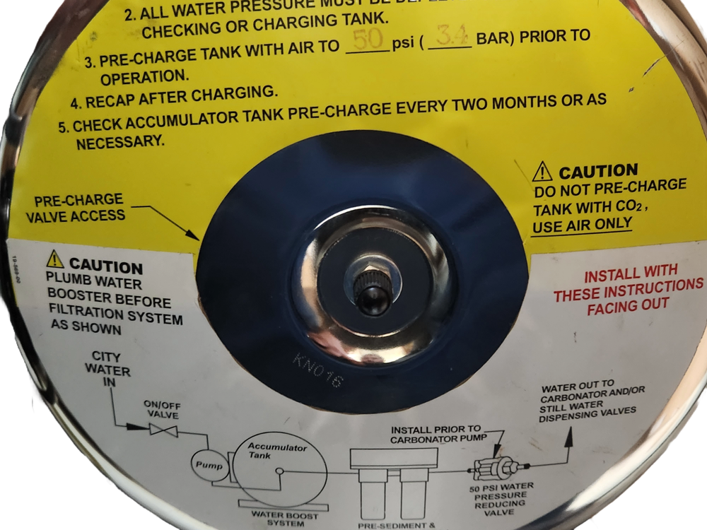 2 gallon water booster system shurflo