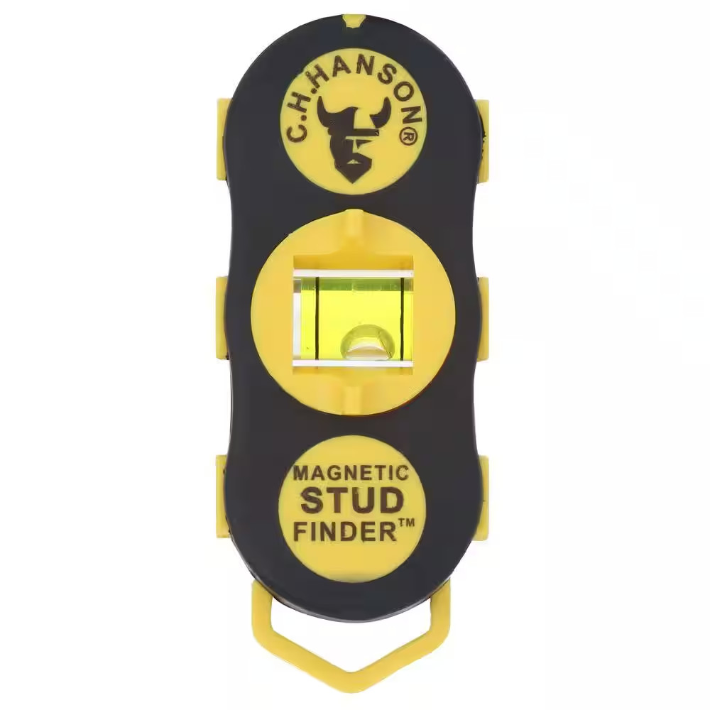 Magnetic Stud Finder Rotating Bubble Vial Leveling Precision Horizontal Vertical