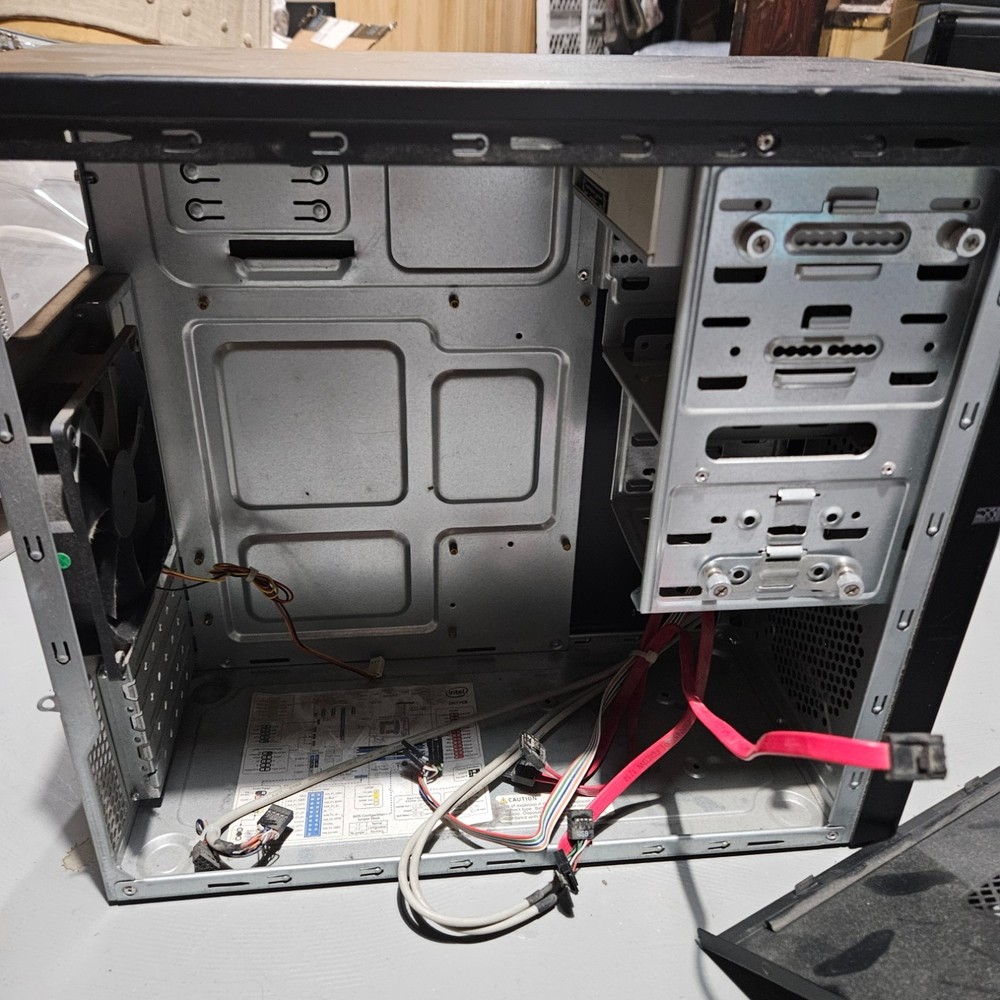 Black Nobilis Retro PC Case Empty Case