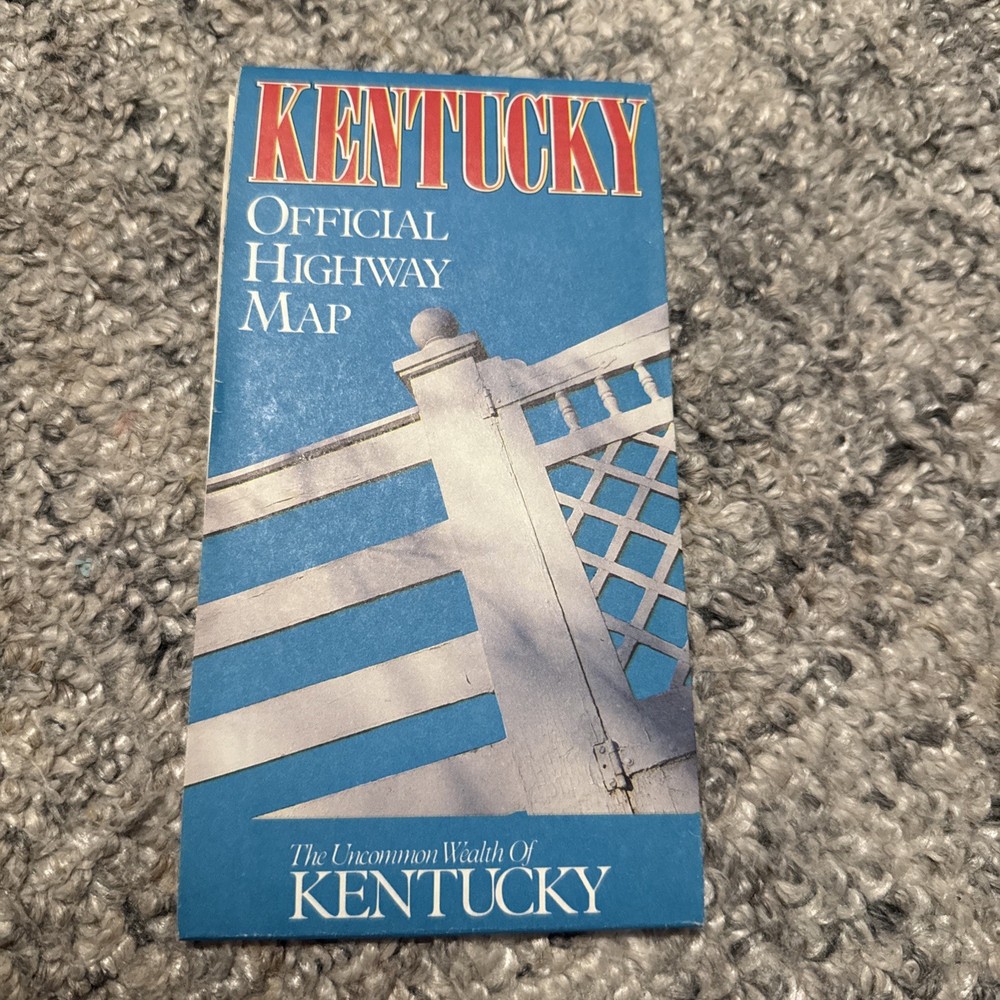 1990 Kentucky Official Highway Map