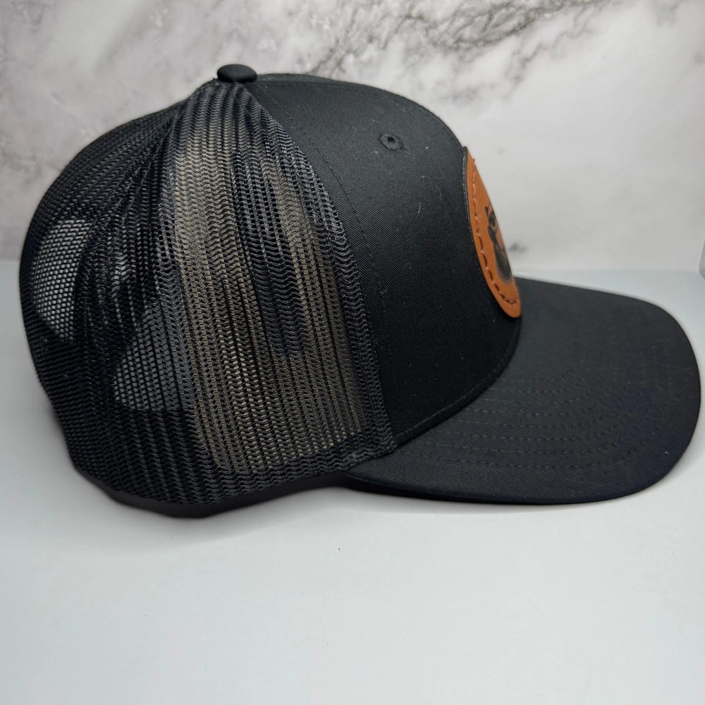 Cool Cat Flamingo Pool Float Snapback Hat – Hand Sewn Leatherette Patch Cap