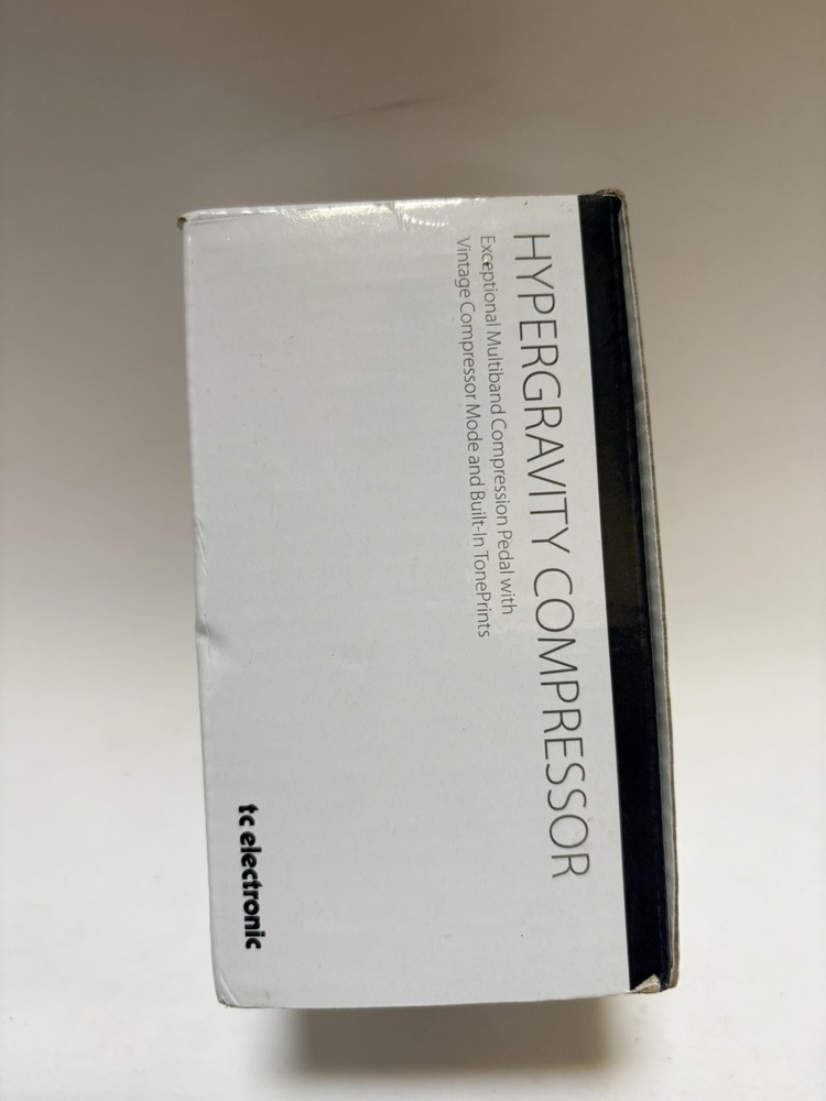 TC Electronic Hyper Gravity Mini Compressor Fx Pedal OPEN BOX