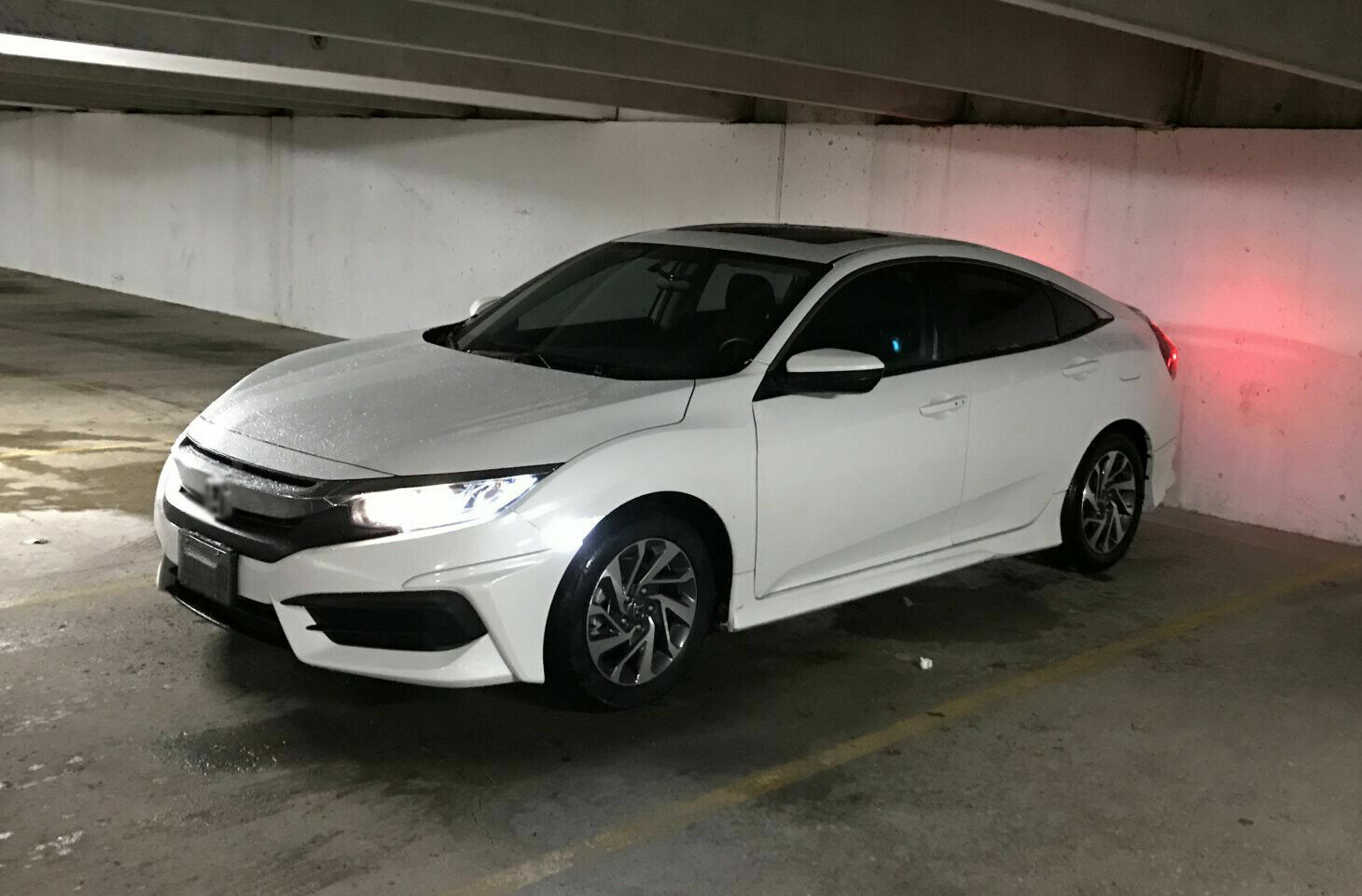 Pair Clear LED Side Lamp Turn Marker Signal Light For Honda Civic 2016-20 2021