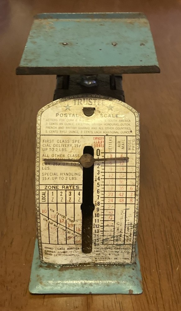 Vtg. IDL Thrifty postal scale
