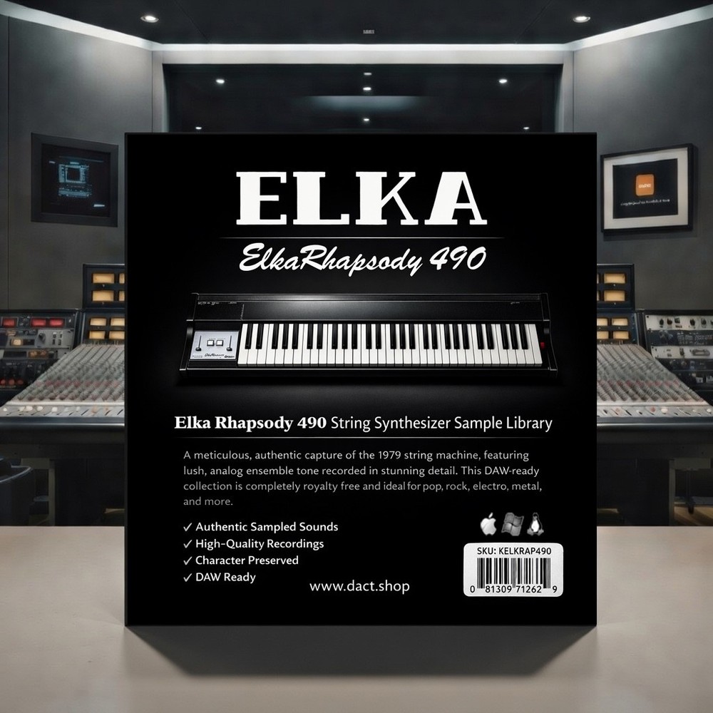 Elka Rhapsody 490 String Synthesizer Sample Library