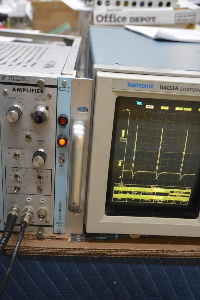 PGT, PRINCETON GAMMA TECH MODEL 340 SPECTROSCOPY AMPLIFIER NIM MODULE, TESTED