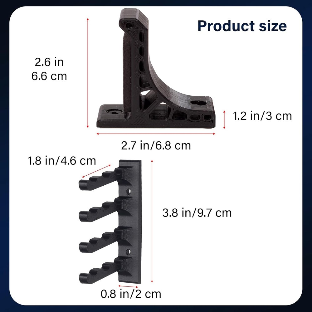 Archery Wall-Mounted Bow Rack and Arrow Holder - rack