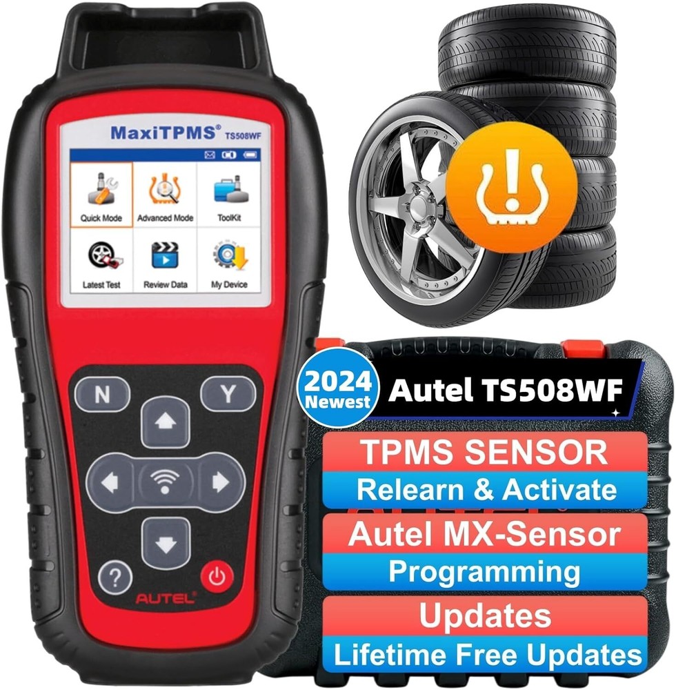 Autel MaxiTPMS TS508WF TPMS Relearn TPMS Sensors Activate Reset Programming Tool