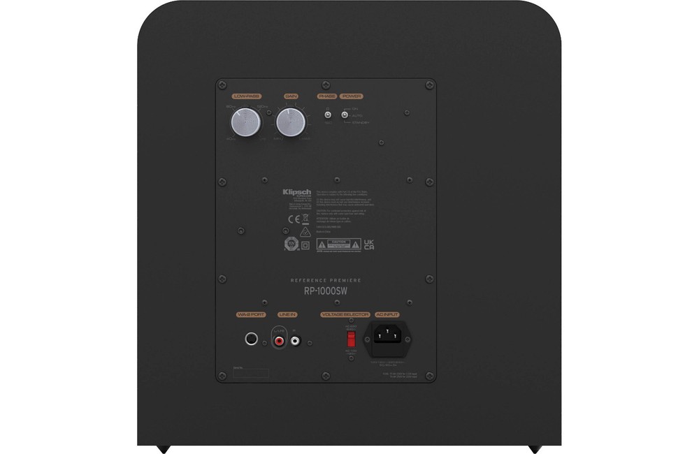 Klipsch Reference Premiere RP-1000SW Powered Subwoofer Ebony NEW