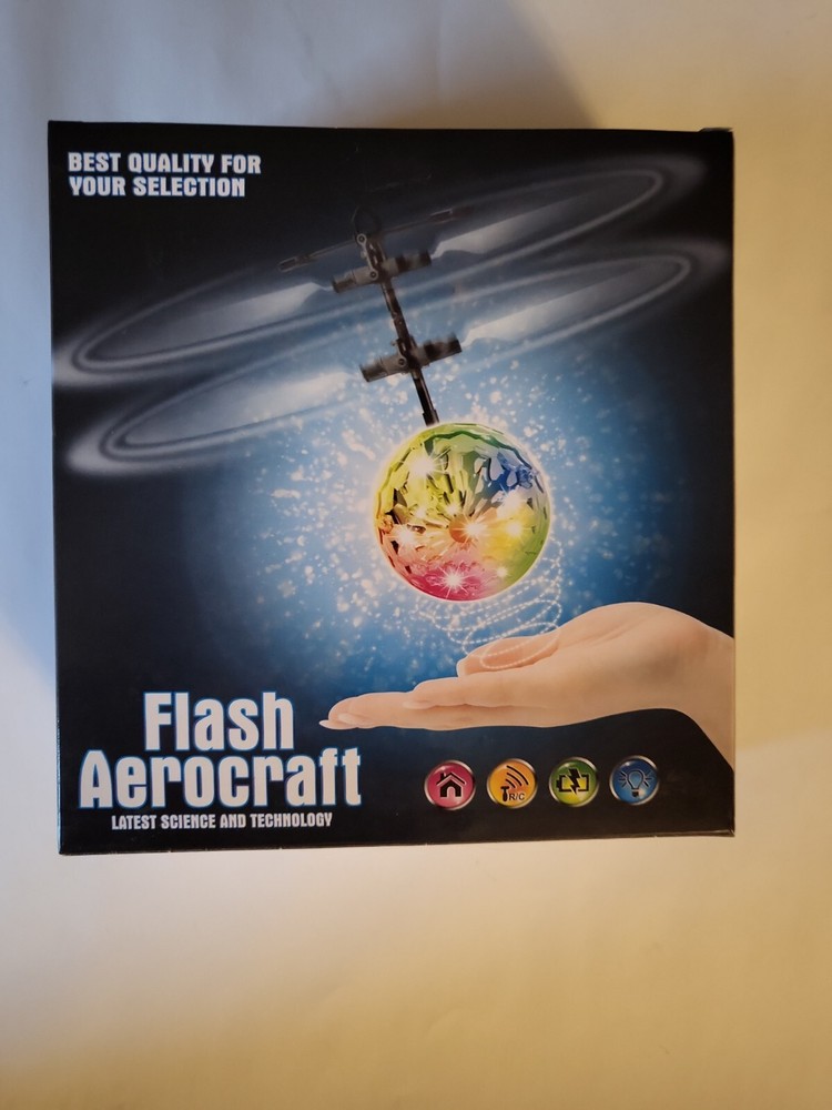 Flash Aerocraft RC L.E.D. Rotocopter Unopened Box