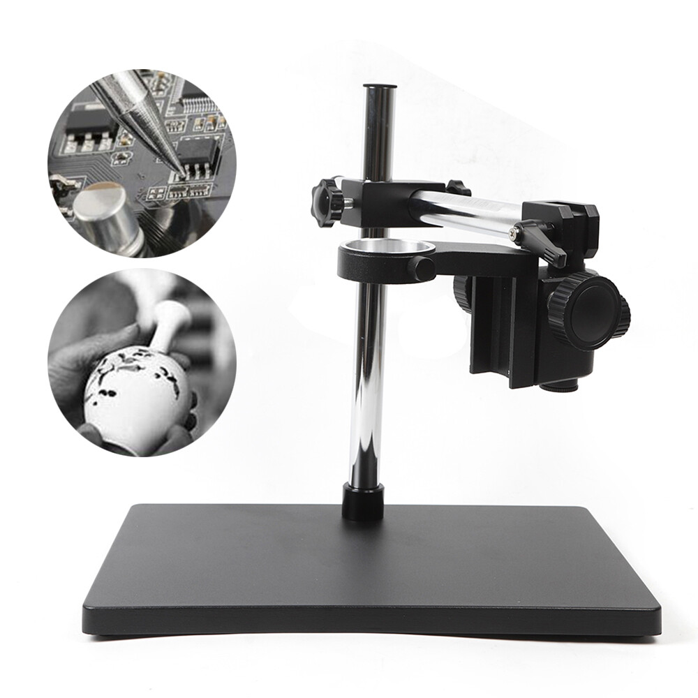 10-265mm Adjustable Microscope Camera Boom Stereo Arm Table Stand Holder
