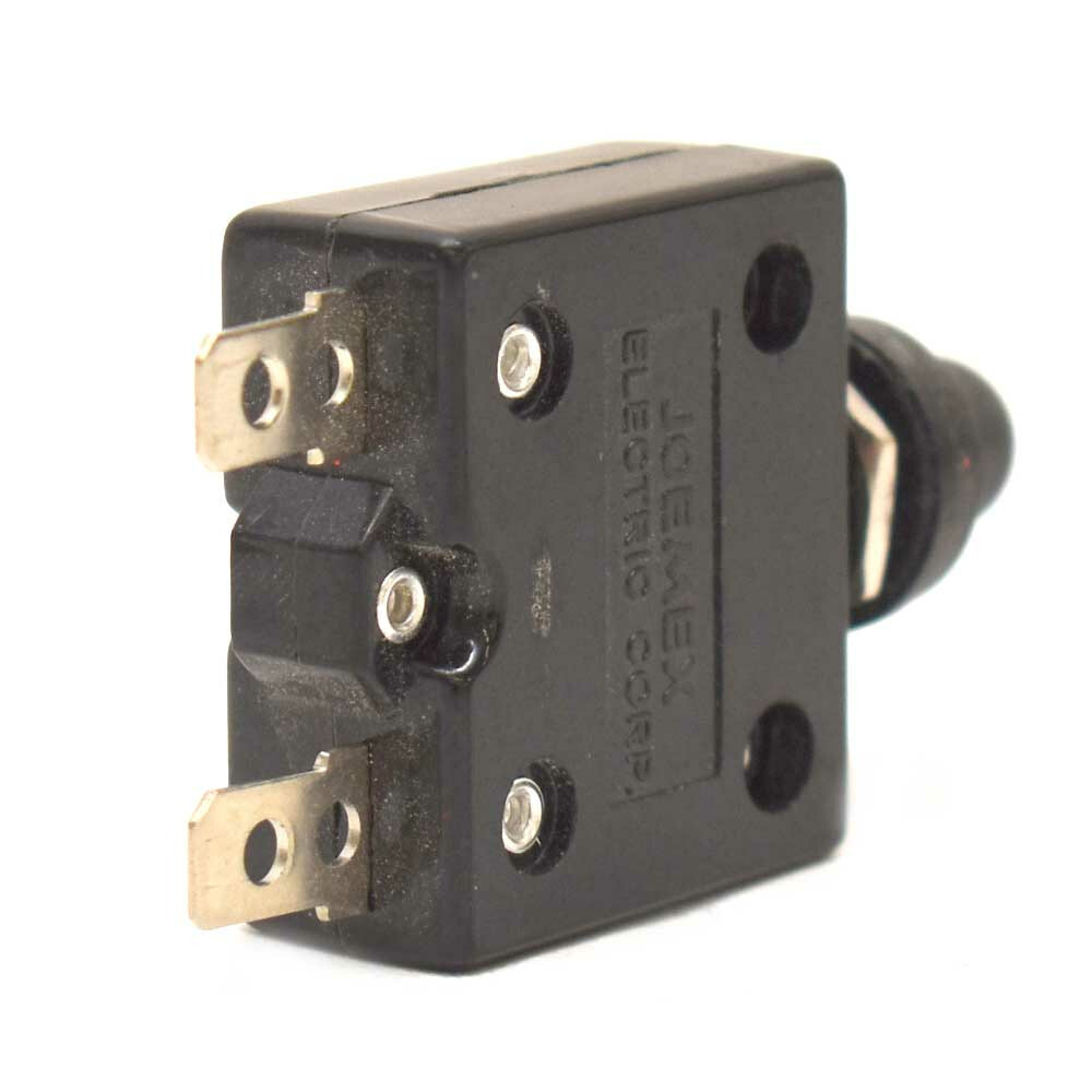 Joemex Boat Push Button Circuit Breaker | 10 Amp Booted
