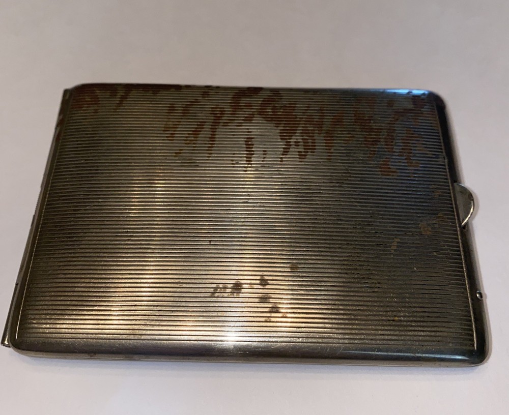 Vintage Metal Cigarette Case