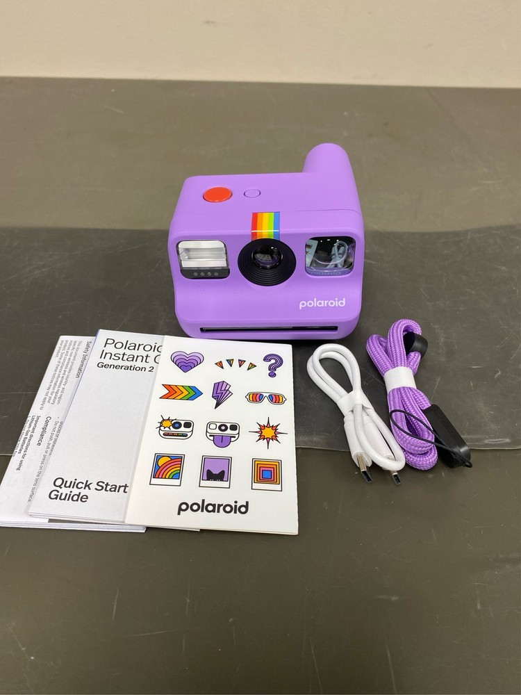 Polaroid Go Generation 2 Instant Camera with Self-timer and Double Exposure Mode