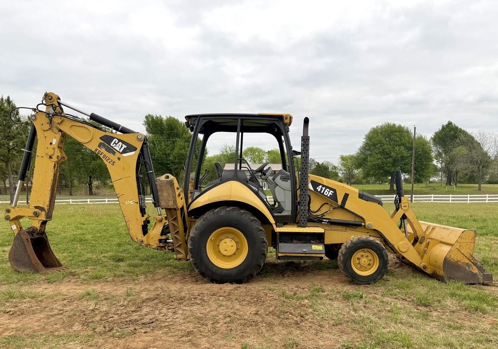 2014 CATERPILLAR 416F2 OROPS 4WD BACKHOE LOADER TRACTOR WITH AN EXTEND A HOE