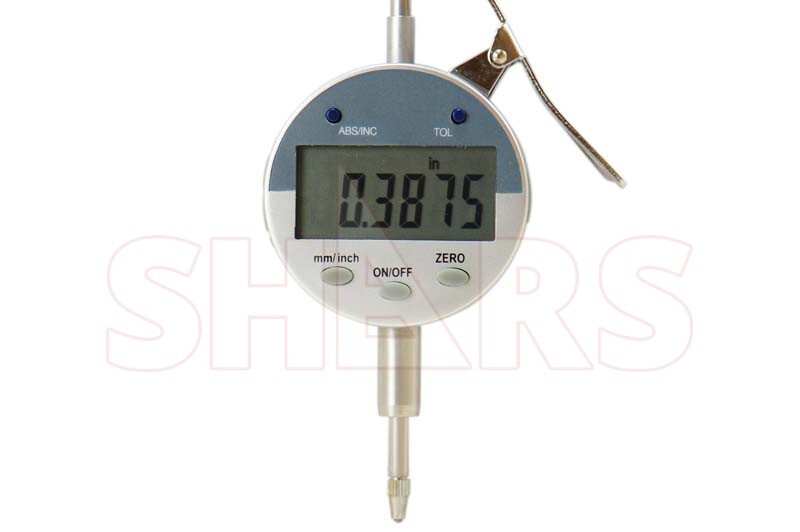 Shars 1" .0005" Electronic Digital Indicator with Lifting Level New #]