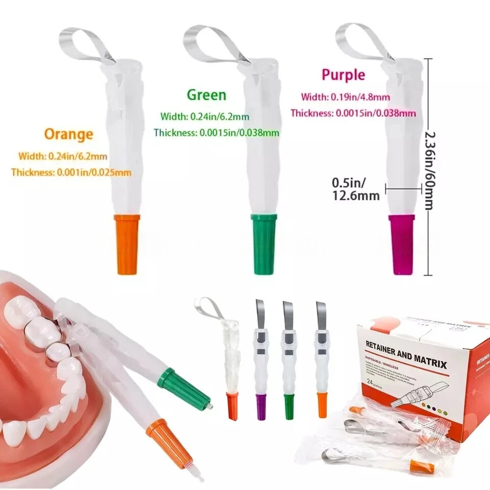 Dental Pro Matrix Bands Adjustable Matriz Sectional Matrices System Tool Clip
