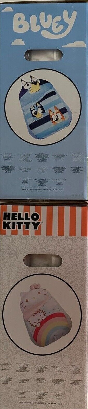 New Kids Floor Lounger Floor Pillow & Chair, Choice Bluey or Hello Kitty 47"X69"