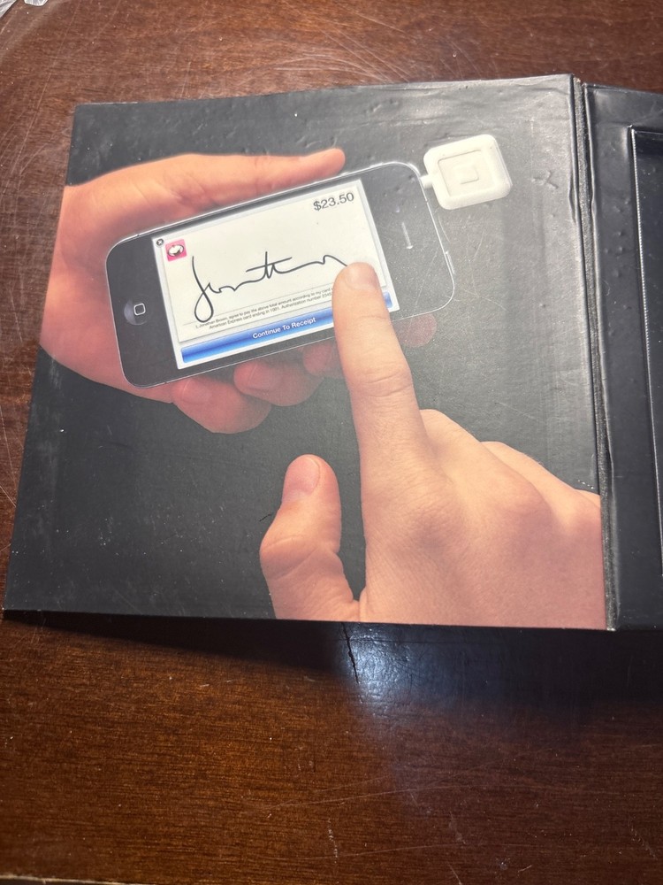 Square Card Reader Original Swipe 3.5mm Jack New Sealed Complete Box Kit