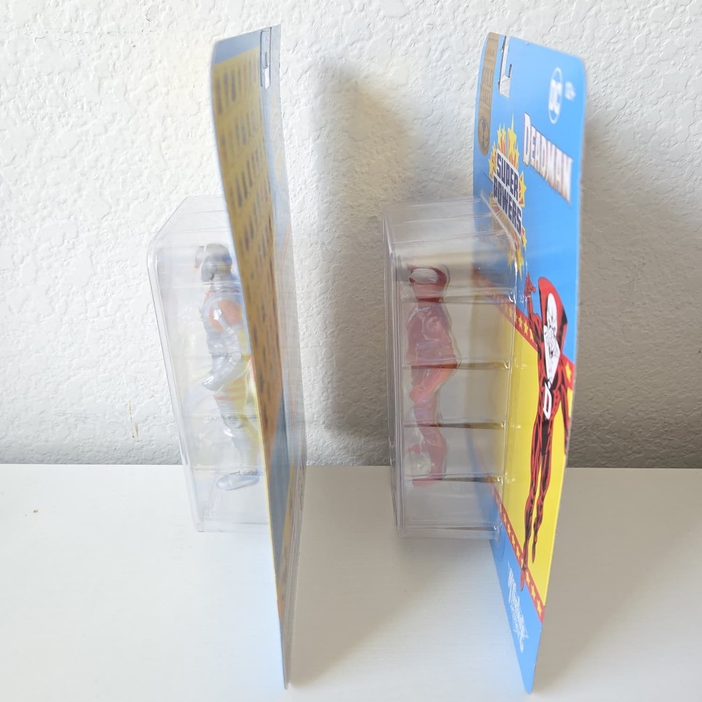 McFarlane Toys DC Super Powers CYBORG and DEADMAN Gold Label bundle