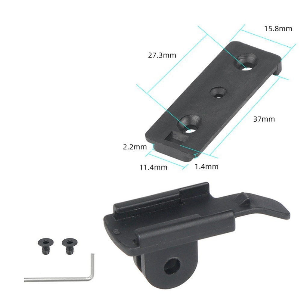 compatible bicycle headlight stand base clip buckle BL12 replacement part