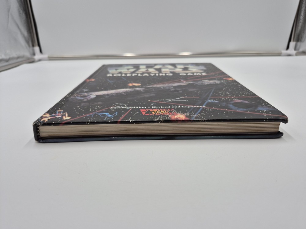 Star Wars D6 Second Edition Revised & Expanded Core Rulebook HC WEG RPG