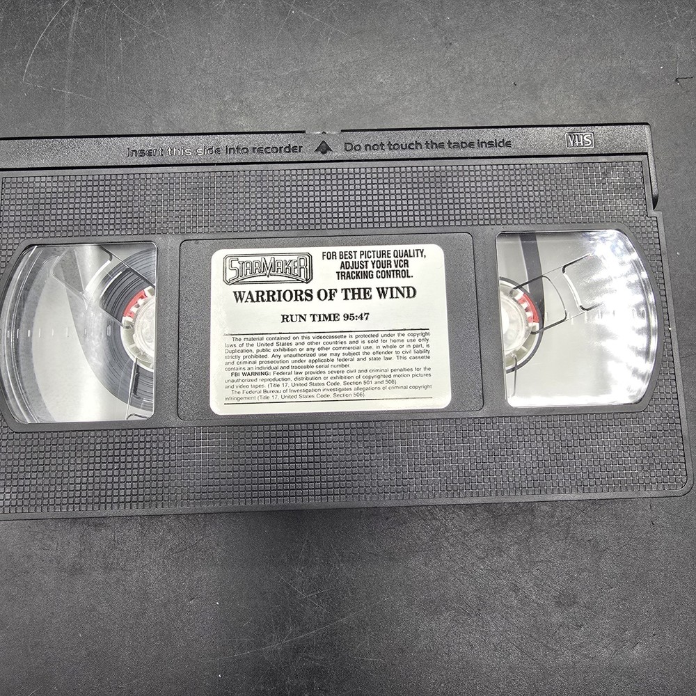 Warriors Of The Wind Vhs