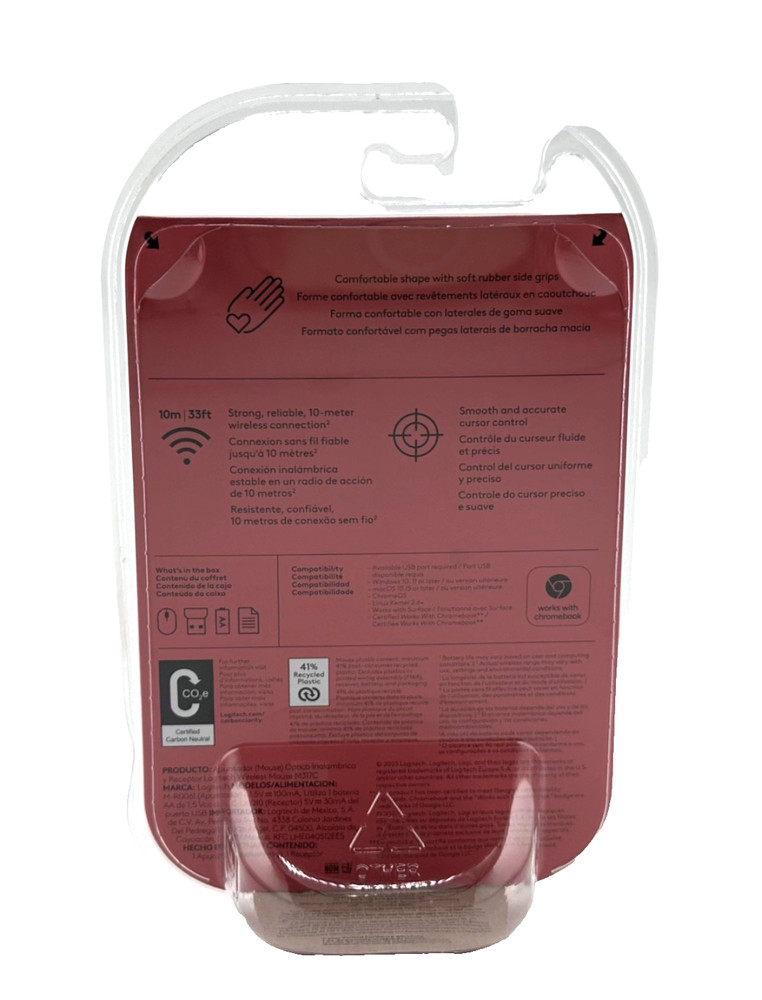 Logitech Design Collection Limited Edition Wireless Optical Mouse, Chirpy Bird