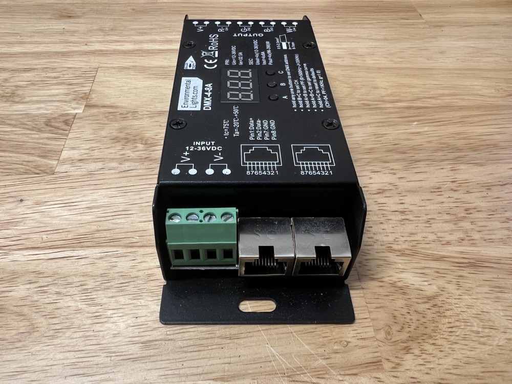 Environmental Lights Decoder DMX-4-8A RGBW 12-24v / GREAT DEAL