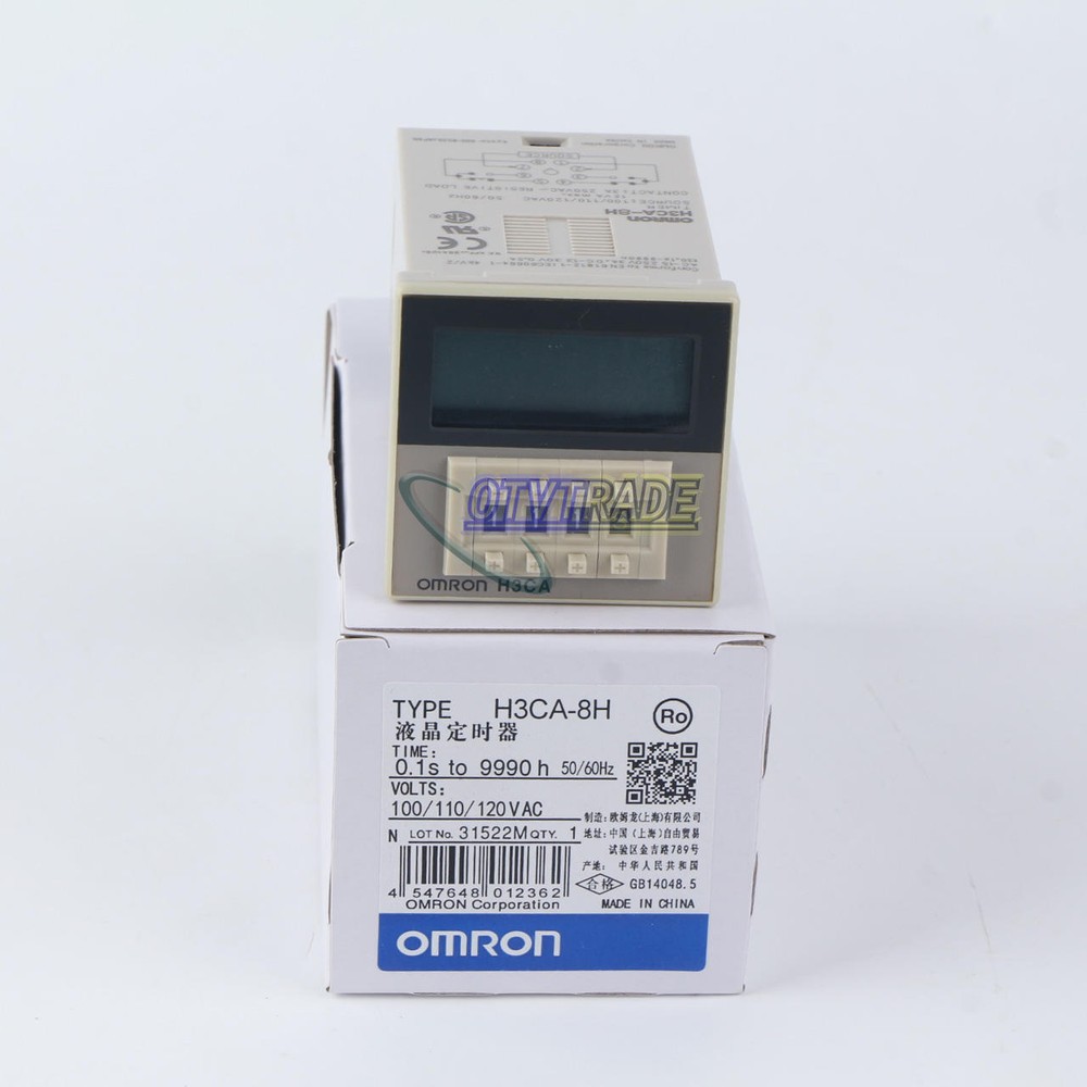 1PCS Omron Timer H3CA-8H 100/110/120VAC NEW