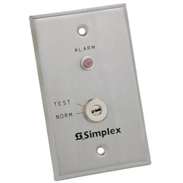 NEW SIMPLEX REMOTE TEST RED LED KEY SWITCH  2098-9806 / 0621151