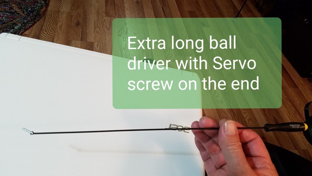 Hex Ball Drivers EXTRA LONG Allen Key . Plus Magnetic Positioning Tool.