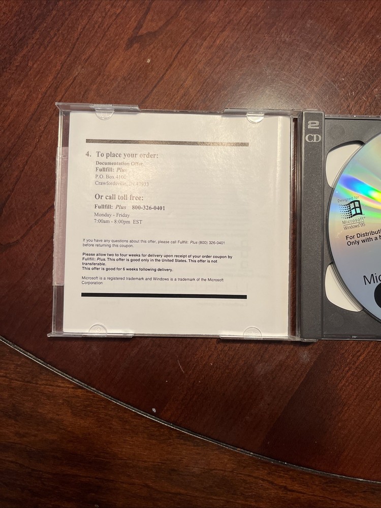 Microsoft Office Professional & Bookshelf Designed for Windows 95 2-Disc CD-ROM