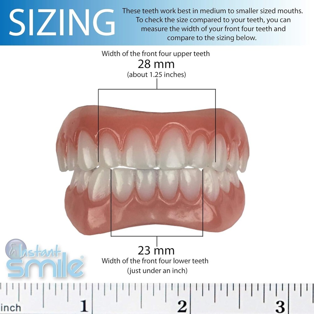 Instant Smile Flex Veneer Set - Bright White for Quick Transformations at Home!