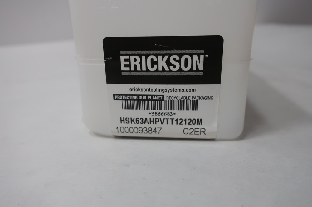 Erickson HSK63AHPVTT12120M Tool Holder