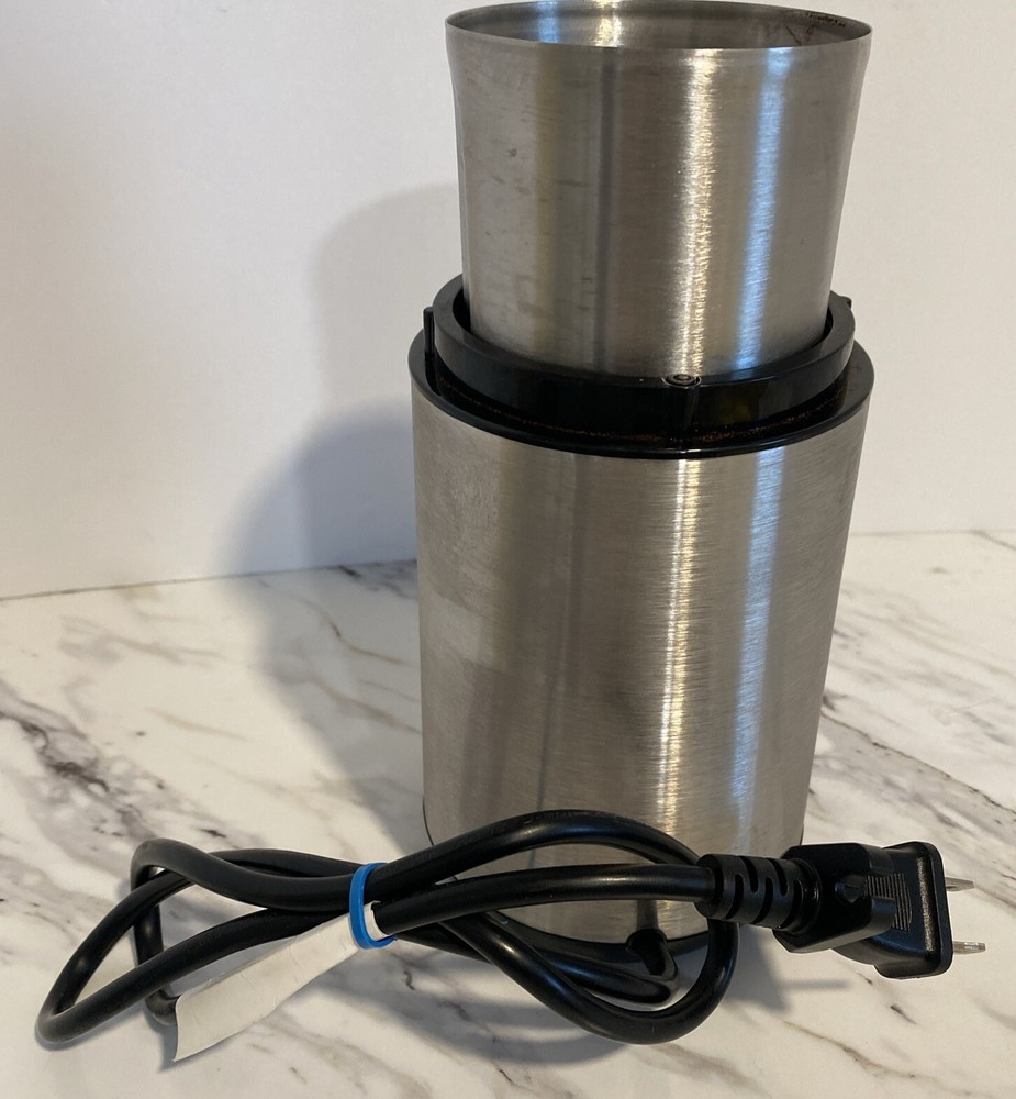 KitchenAid Blade Coffee Grinder Black & Stainless BCG111OB Easy Push Down