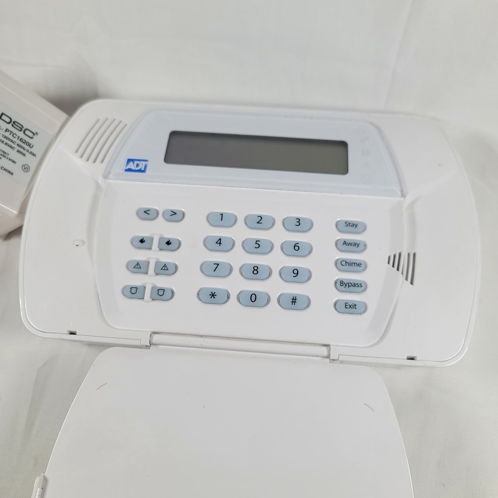 ADT Wireless Security Alarm System Control Panel 3G2075-SM-NA - With Power Cord