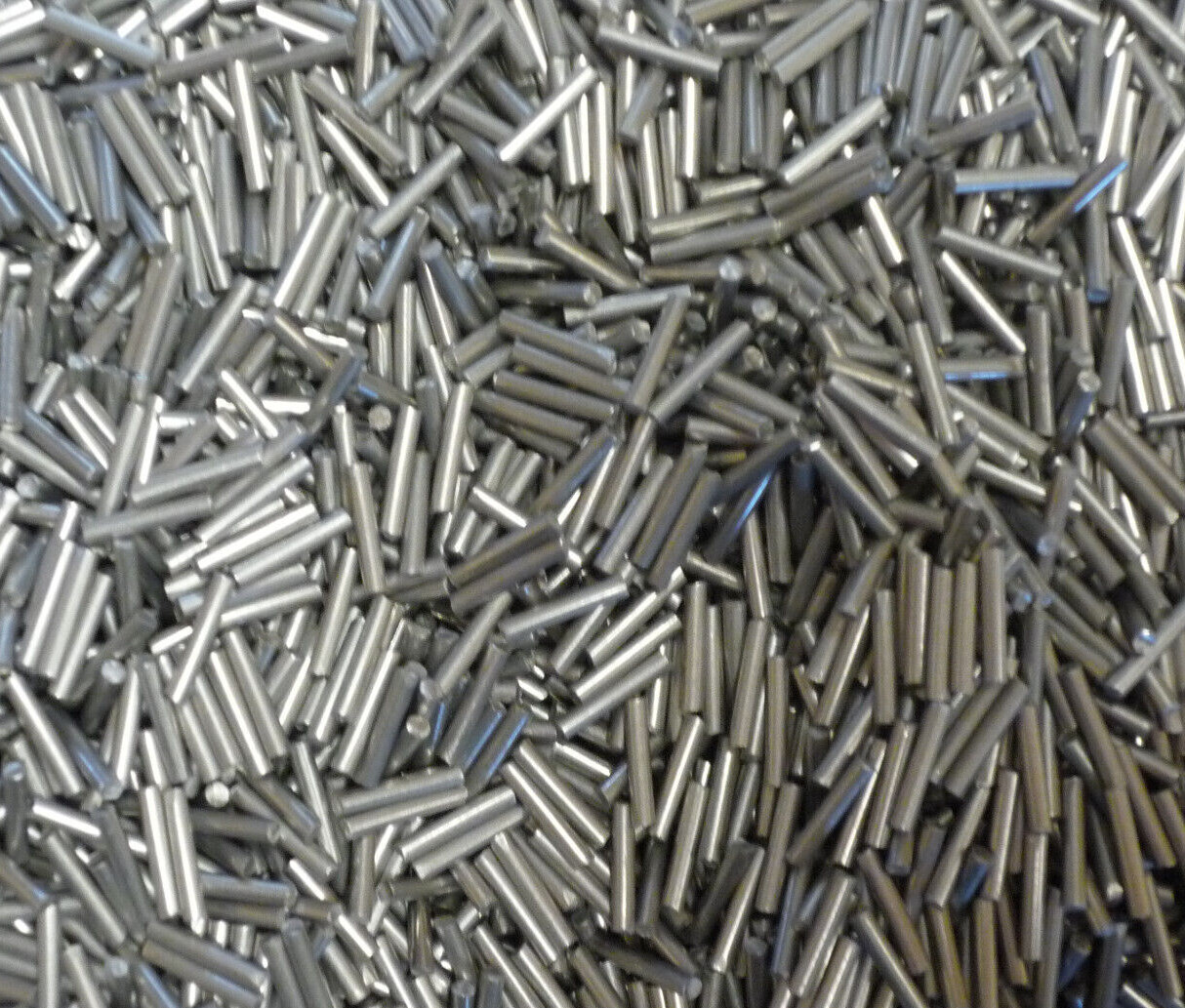 Pins STAINLESS steel  Pre-cleaned (.047" x .255") ready to burnishBrass/ Casings
