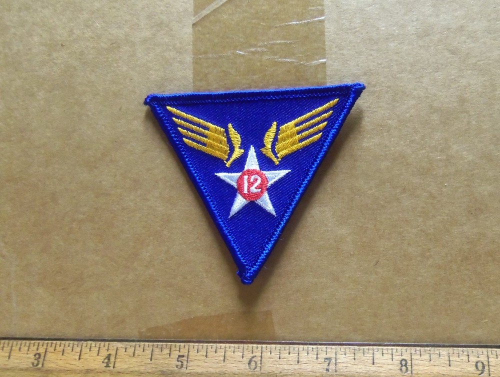 US Air Force - 12th Air Force Embroidered Patch